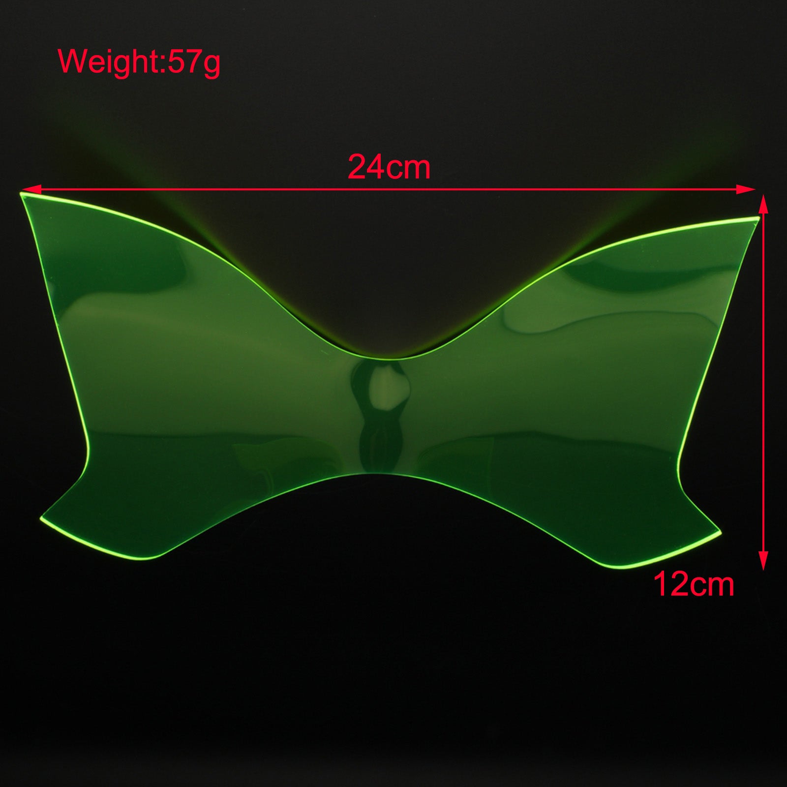 Front Lamp Lens Forlygte linse beskyttelse Fit til Kawasaki Z900 2017-2019 Røggenerisk