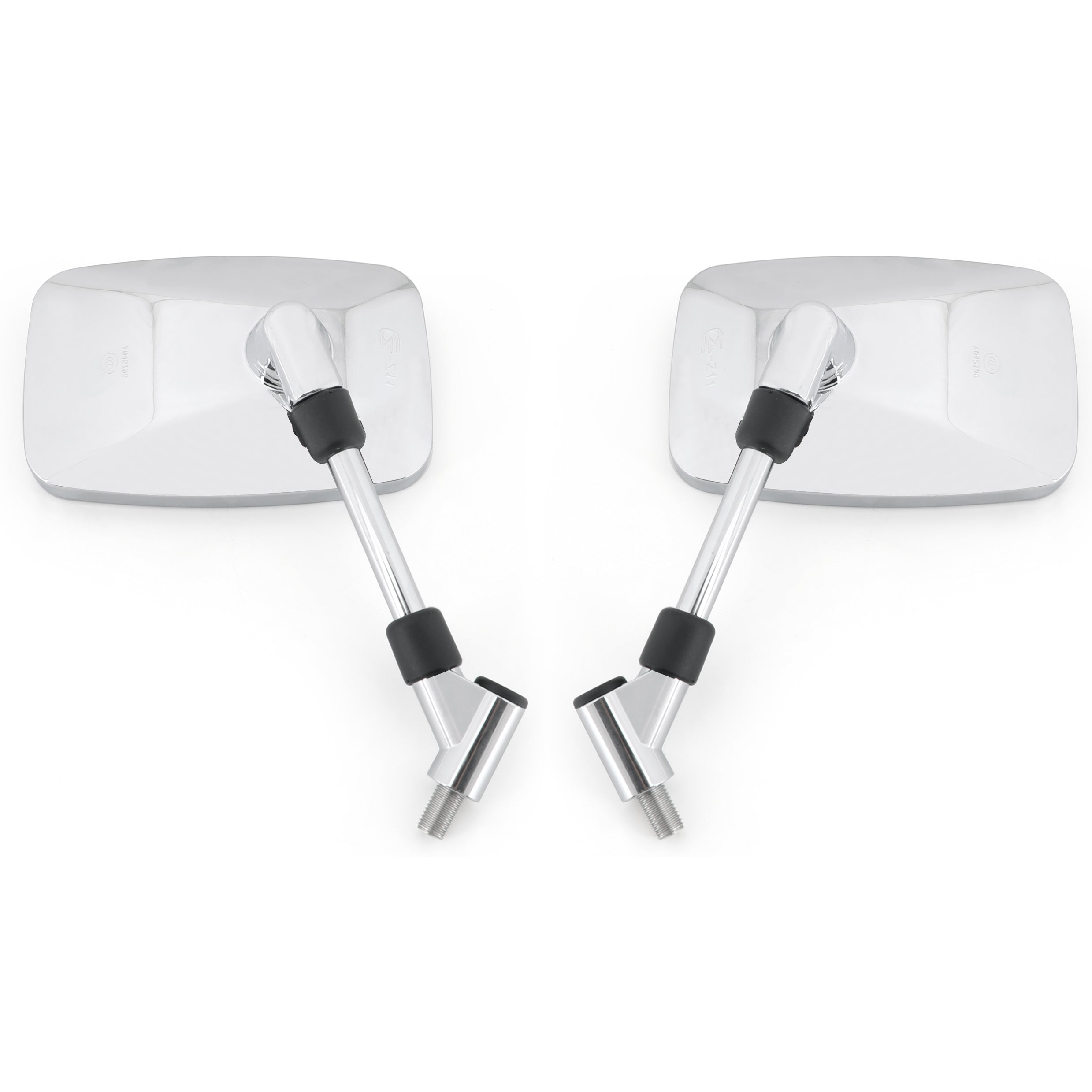 Rechthoek 10 mm achteruitkijkspiegels voor Suzuki vs600 vs750 vs800 VL800 VZ800 VL1500 generiek