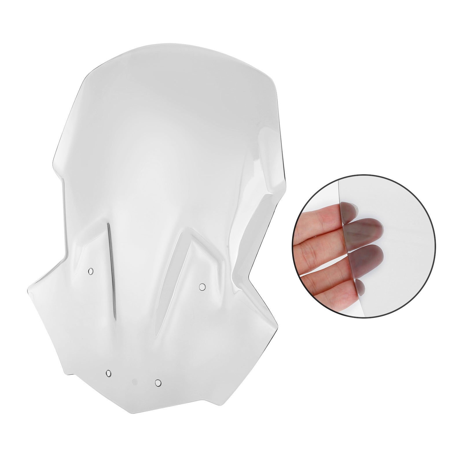 Parabrisas apto para TRIUMPH Tiger 800 XC/XR/XRX/XRT/XCX/XCA 2018-2021 genérico