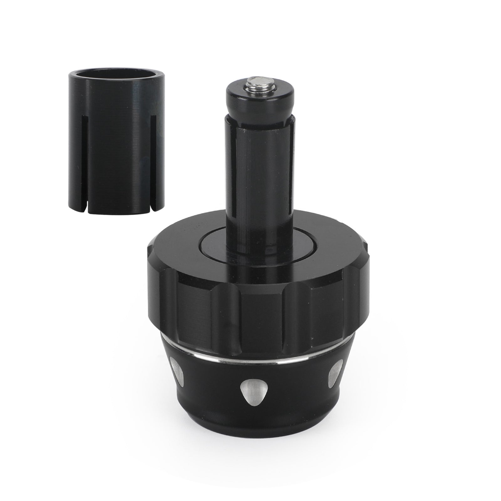 Motocicleta Universal 22mm 7/8" Plugs de peso de extremidade de barra CNC Sliders 465 gramas Genérico