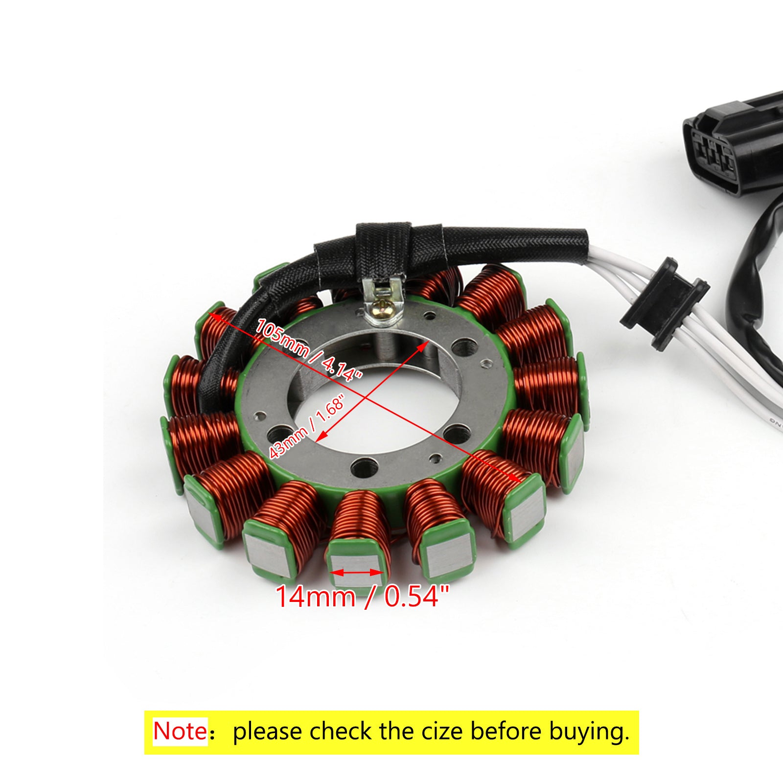 Kawasaki ZX-6R ZX 600 R Ninja ZX6R 09 - 17 Stator Generator 21003-0083
