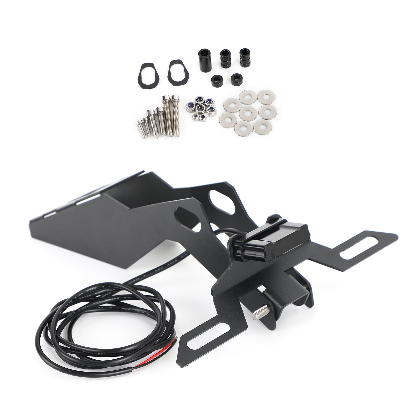 Licensplade Holder Frame Bracket Fit til Honda CBR250RR 2017-2020 Generisk