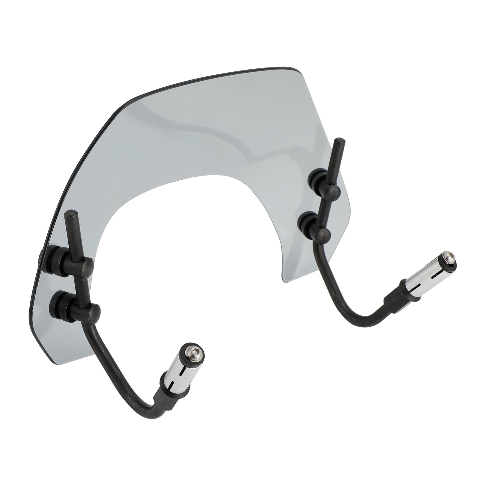 Kort motorcykel forrude forrude pasform til Vespa Sprint 150 2016-2021 Generisk