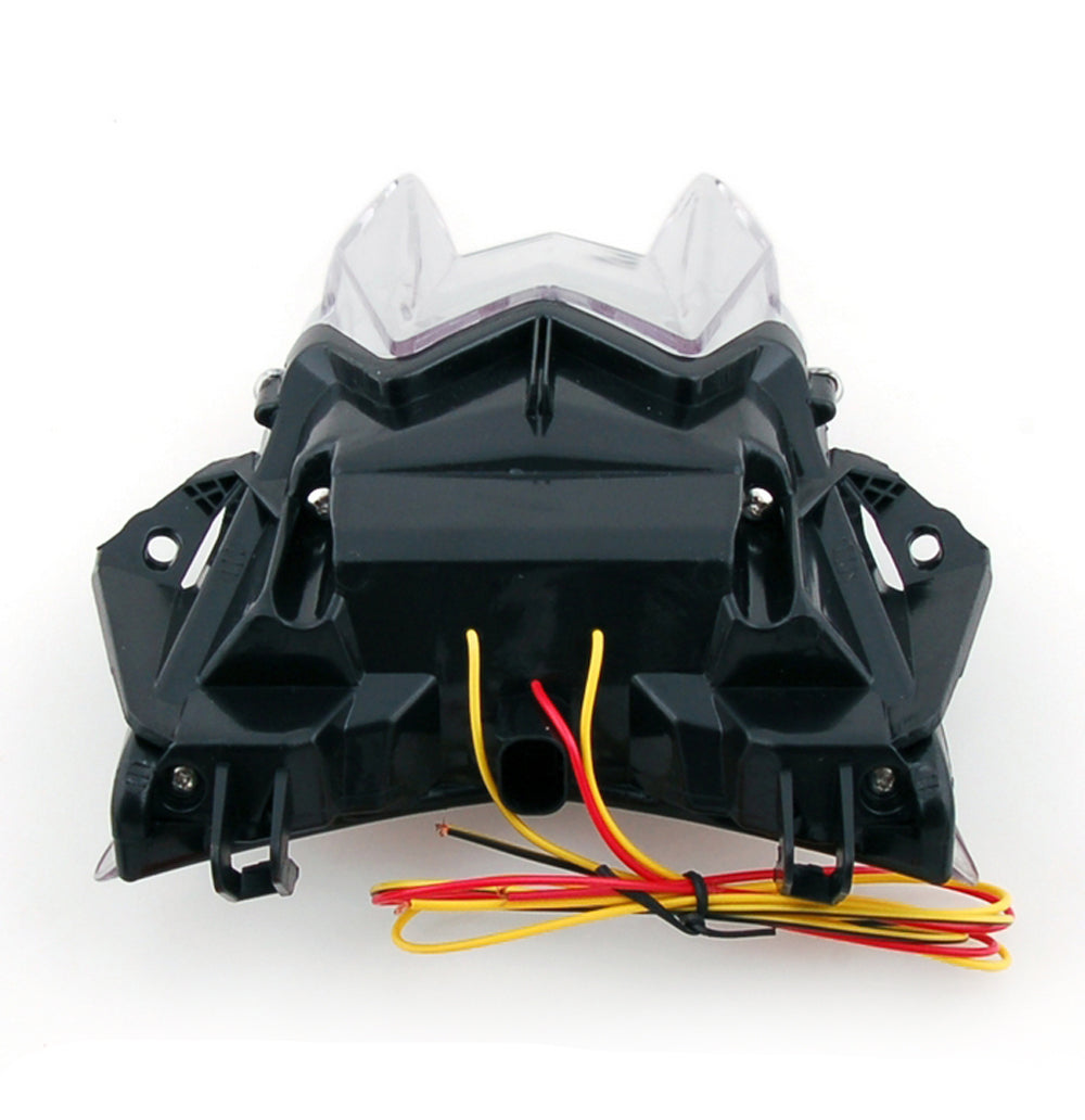 09-18 BMW S1000 Clear LED Tail Fight Light + clignollants