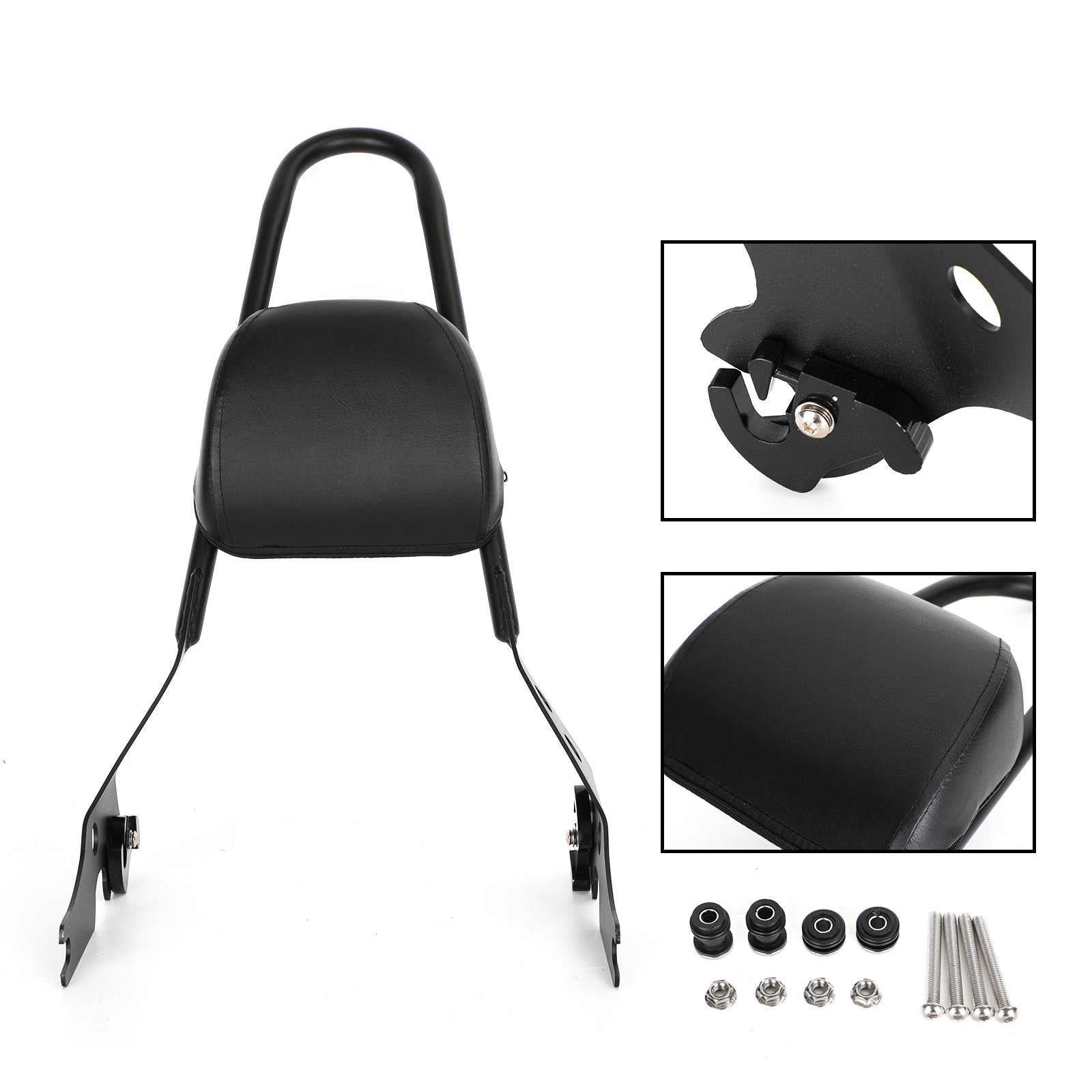 Respaldo del pasajero apto para Harley Street XG 500 750 2015-2021 Genérico