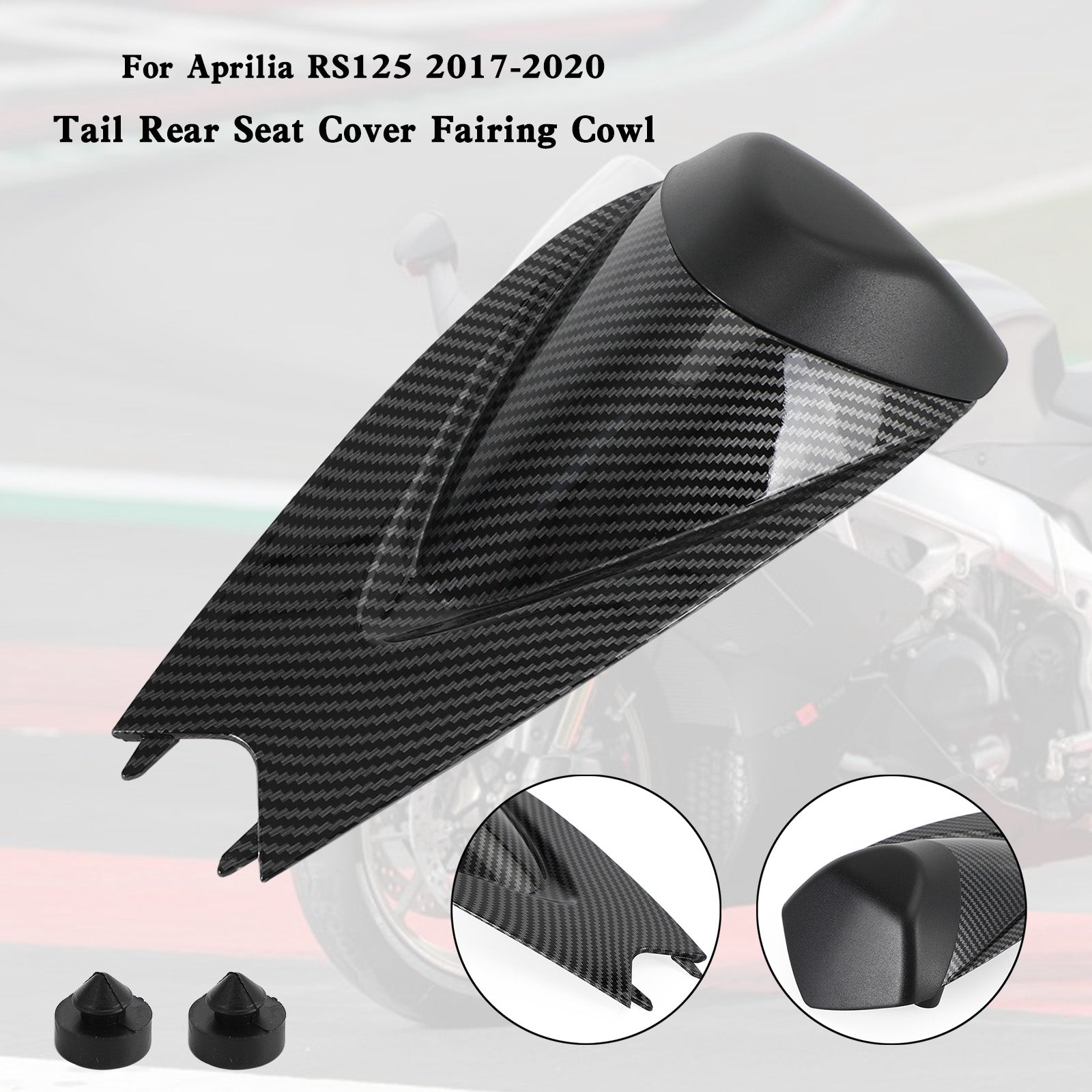2009-2022 Aprilia RS125 RS4 RSV4 1000 Tylna okładka siedzenia Fairing Cowl