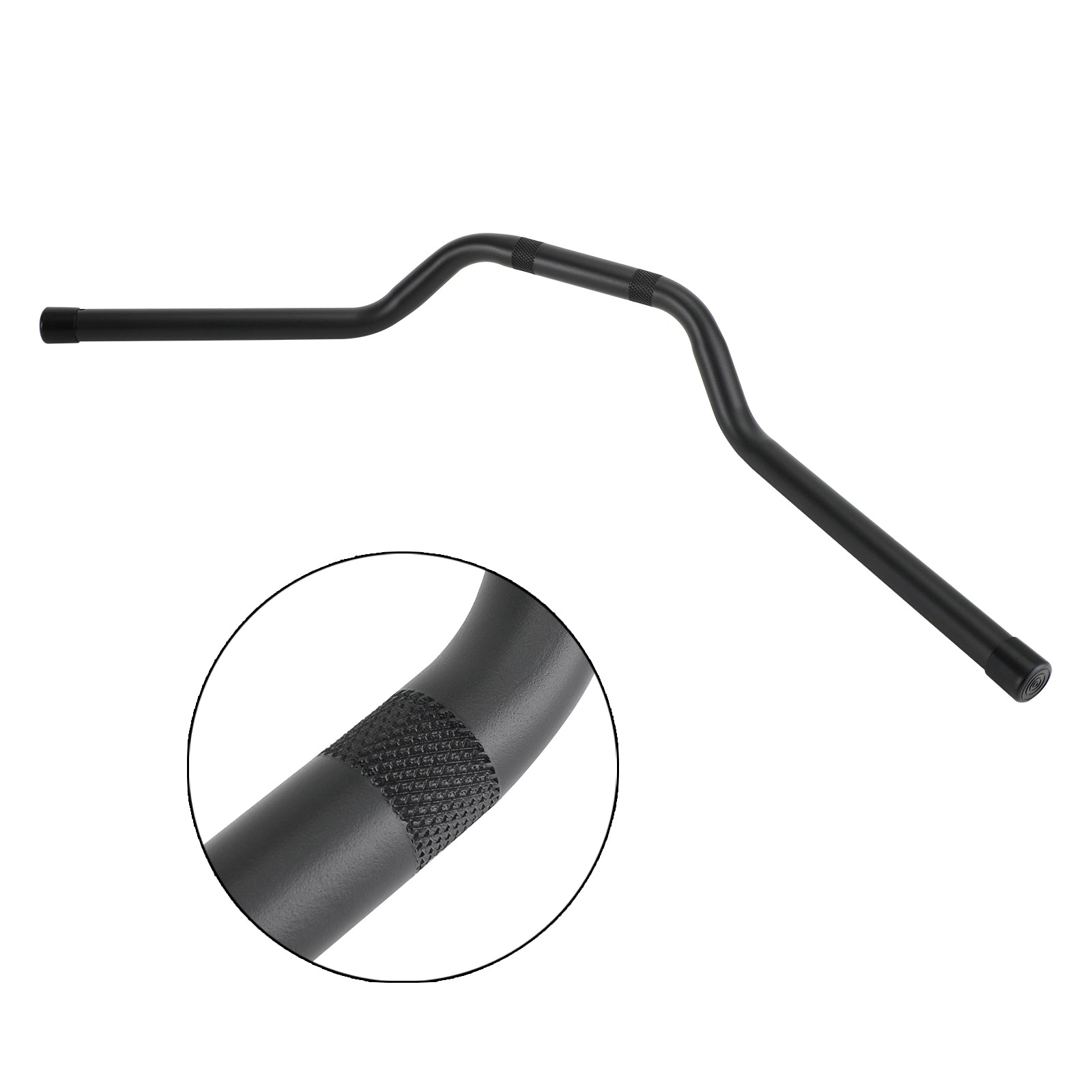 Universal 7/8" 22mm Raiser Motor Bars Guidão Preto Para Honda CM500 17-22