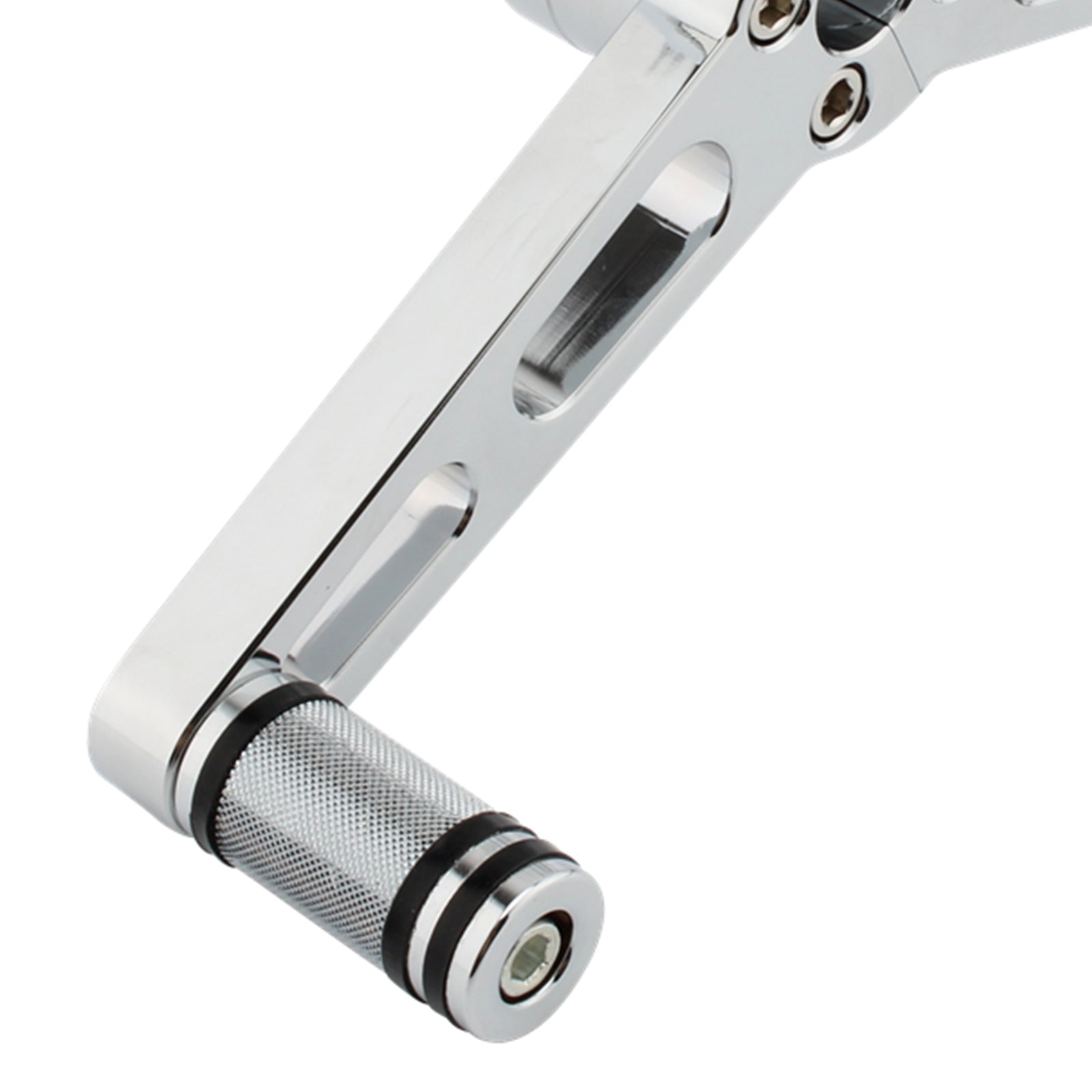 Motorcycle Pedal With Gearshift Lever Fit For Sportster 883 1200 04-07 18 Black-D Generic