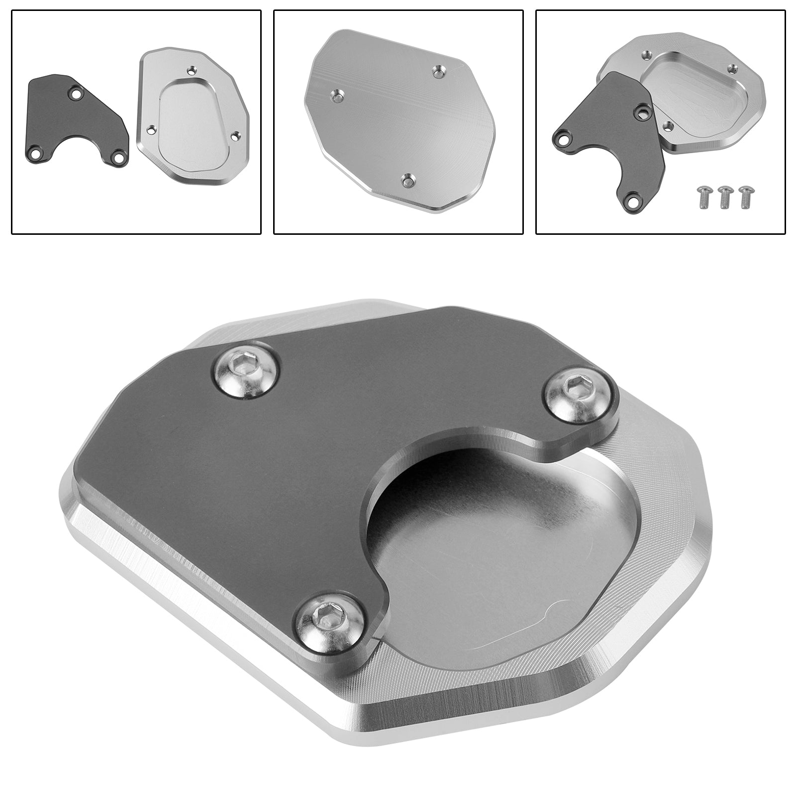 21-22 Trident 660 Kickstand Enlarge Plate Pad