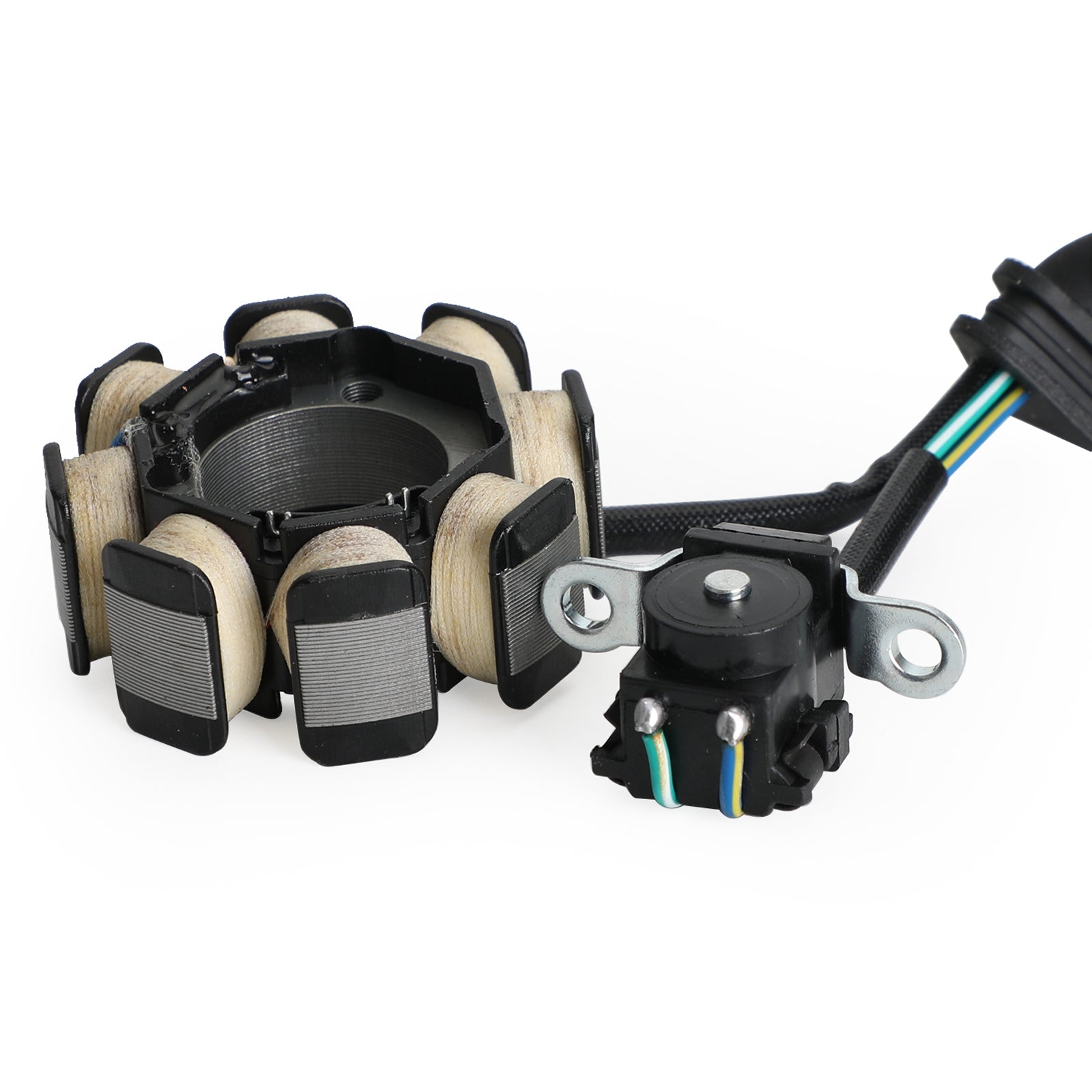 04-09 Honda CRF 250 R CRF250R Magneto Stator Coil Generator with Gasket 31120-KRN-670 11395-KRN-670