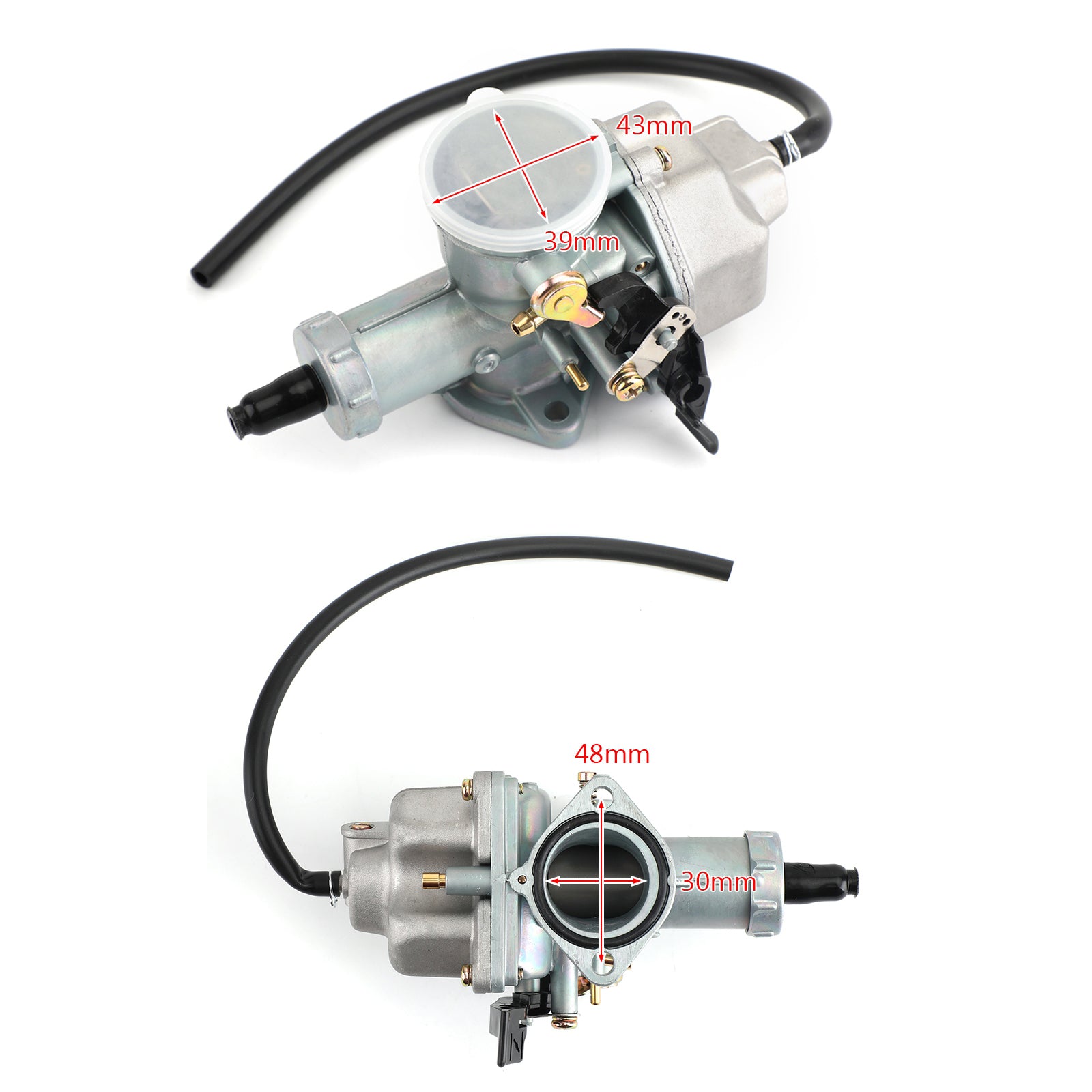 30mm Carburetor Carb fit for 4 stroke CG 125cc 150cc 200cc 250cc 300cc Engines