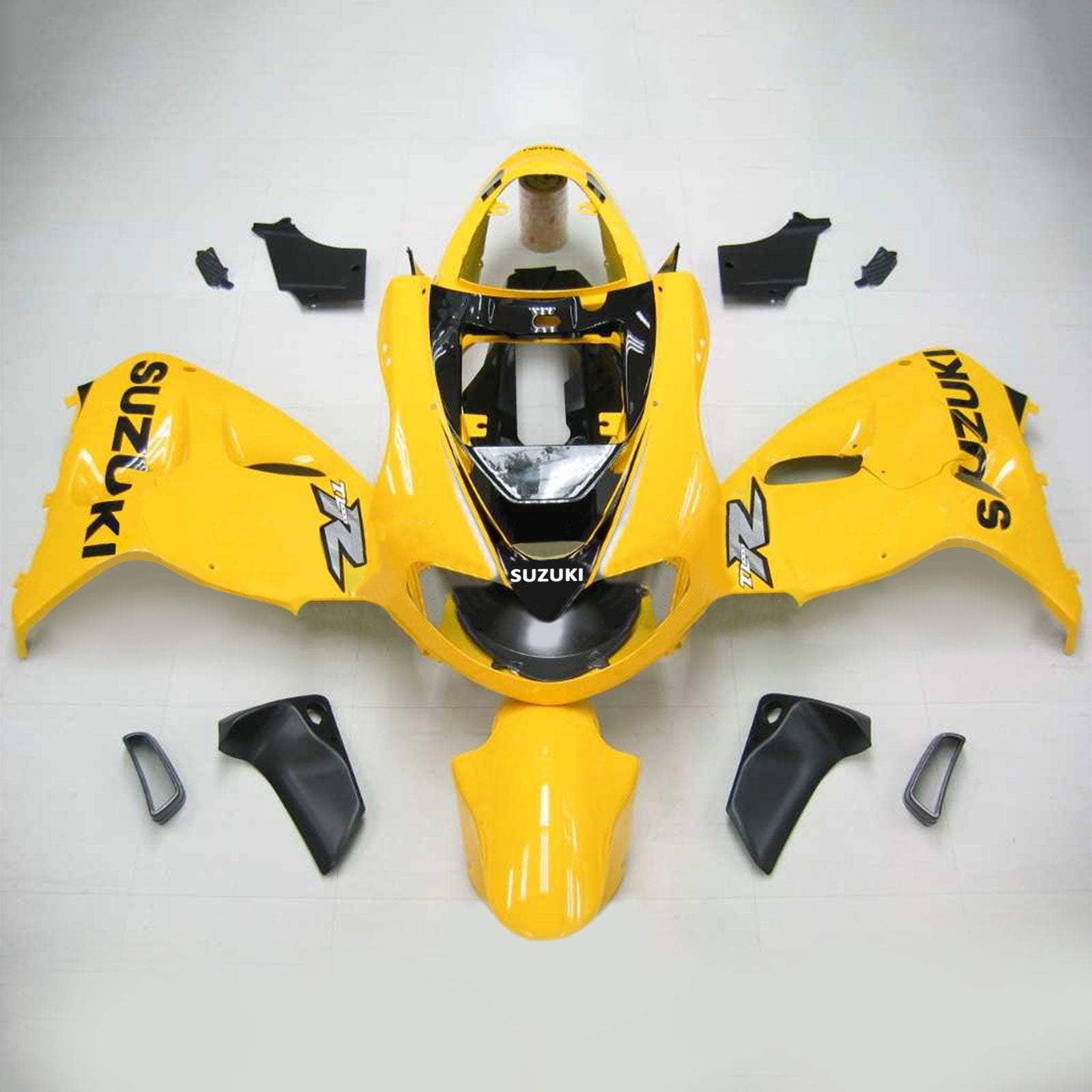 Amotopart 1998-2003 Suzuki TL1000R Fairing Yellow&Black Style4 Kit