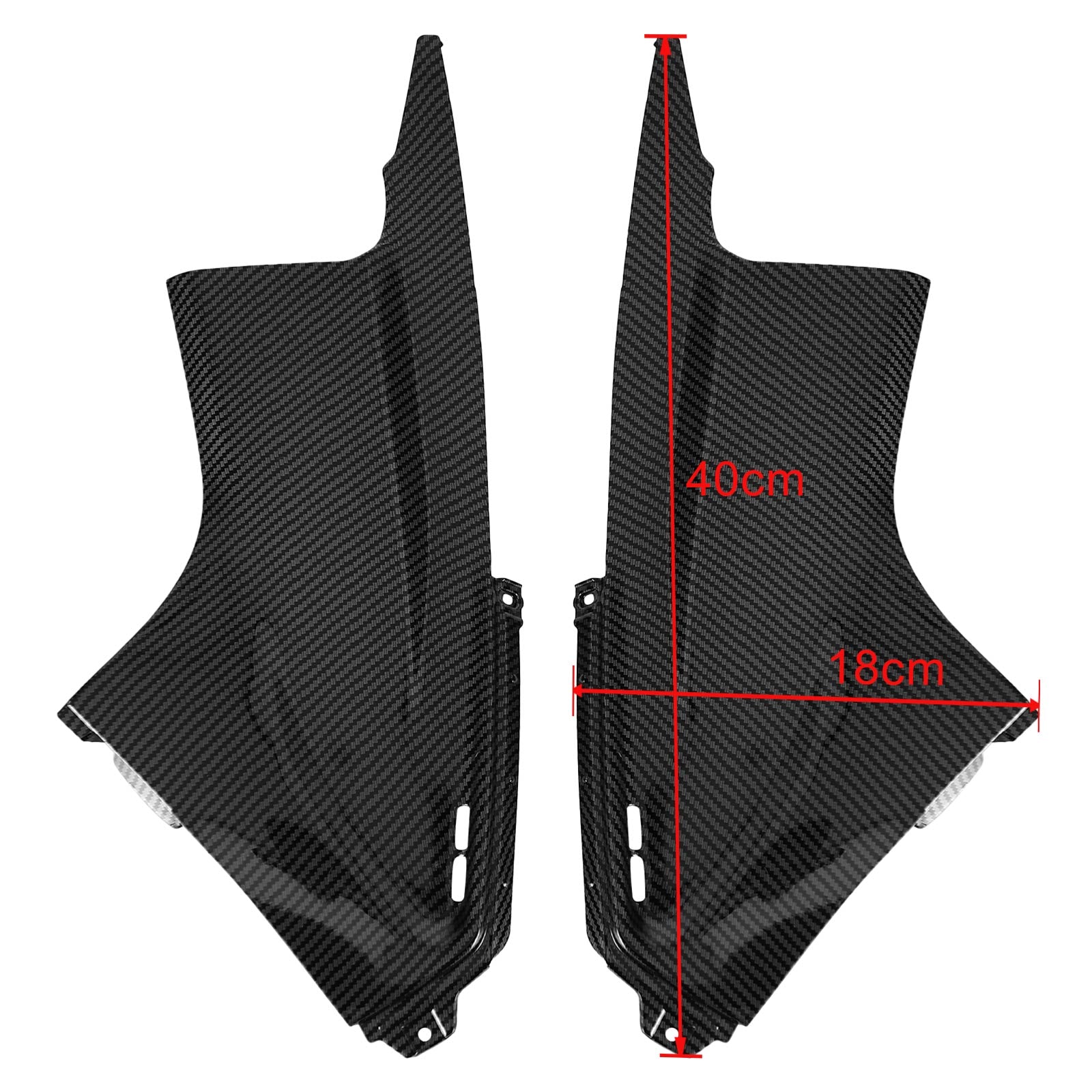 Bensintank sidtrimtäcke panelen som mässa för Yamaha Yzf R6 2003-2005 Generisk