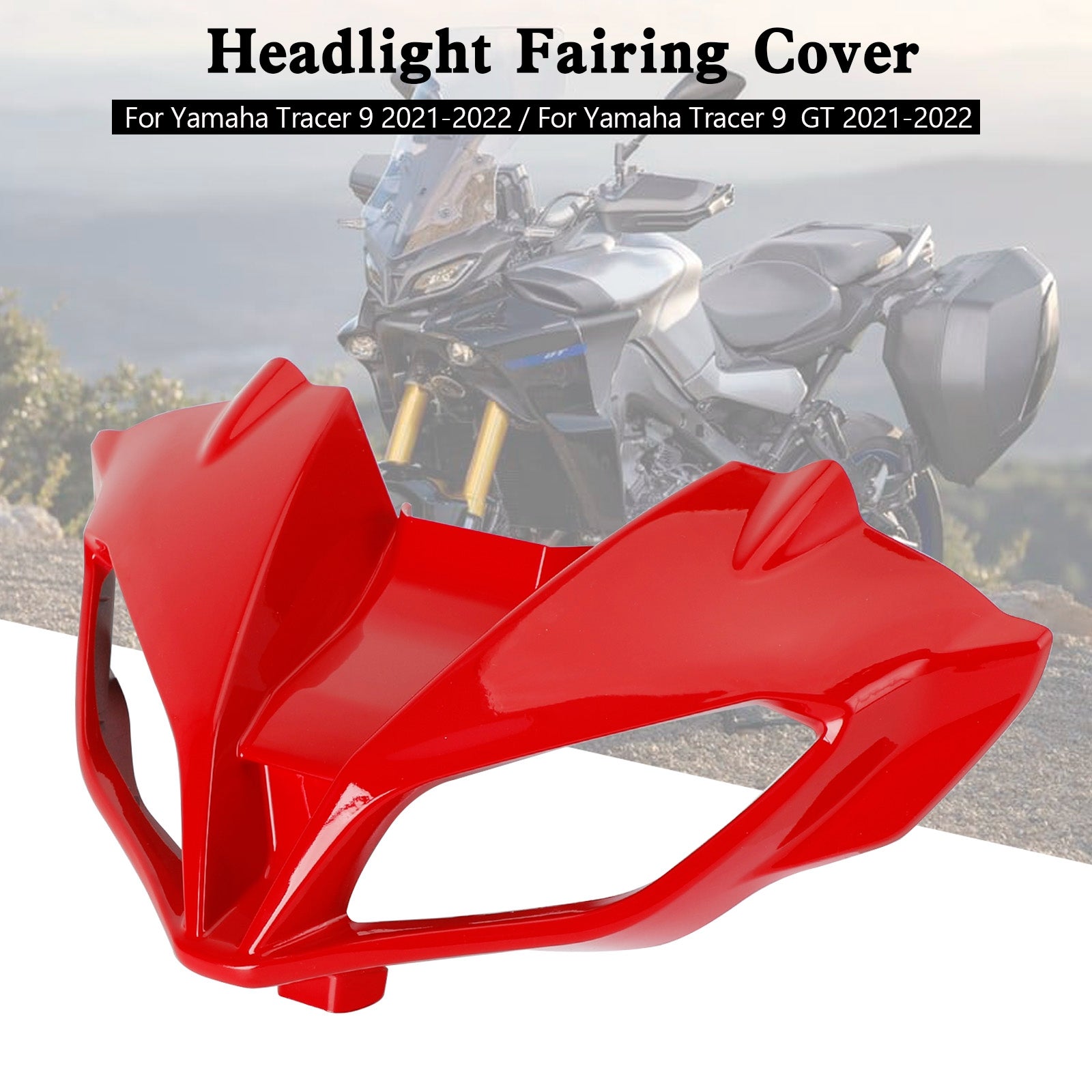 Headlight Fairing Stay Beak Nose Cone For Yamaha Tracer 9 GT 2021-2022