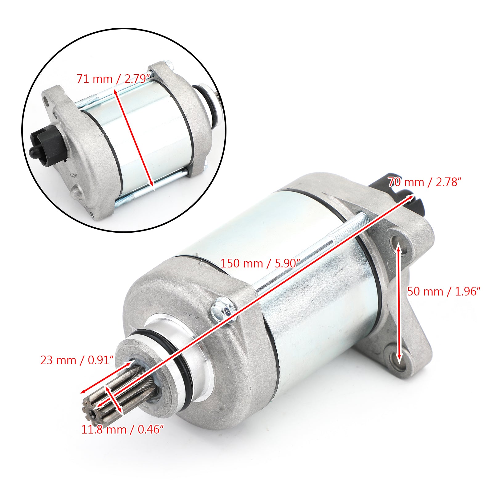 Ny start för Honda TRX 250 TRX250TM TRX250TE FourTrax / Recon 2008-2020