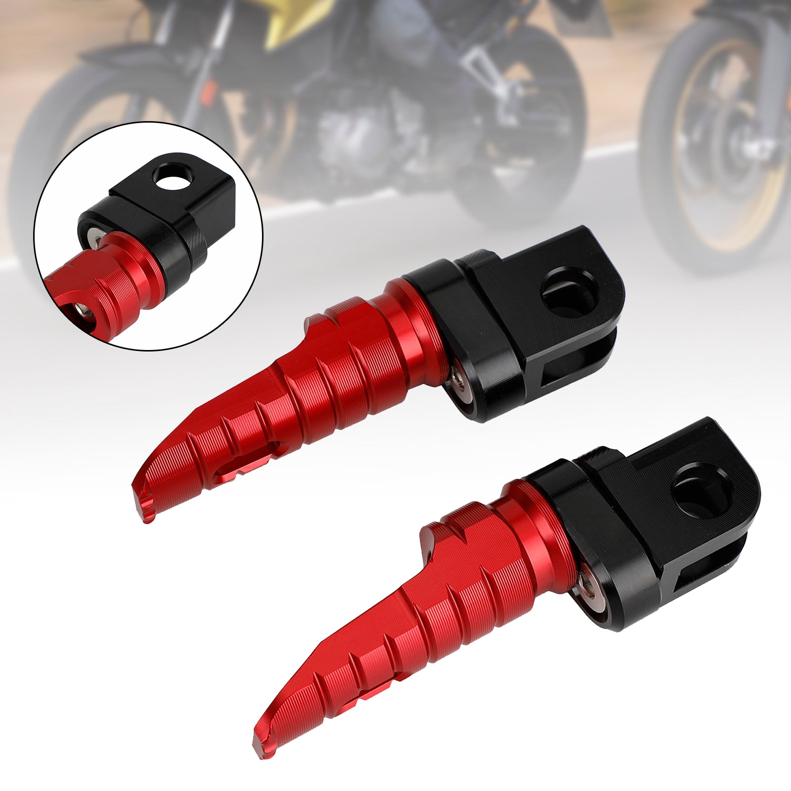 Front Footstests Foot Peg Fit For CFMOTO 250SR 250NK 400NK 650NK 400GT 2019-2022