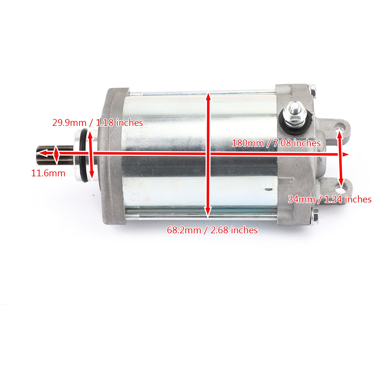 Starter passt zu Suzuki GSX1300R Hayabusa 1300 1999-2002 01 00 NEU 31100-24F01 Generisches FedEx Express-Versand