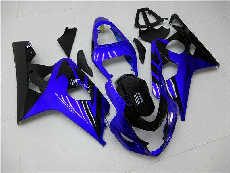 Kapotáž Amotopart Suzuki GSXR600 750 2004-2005 Rádií Blue Black Failing Kit