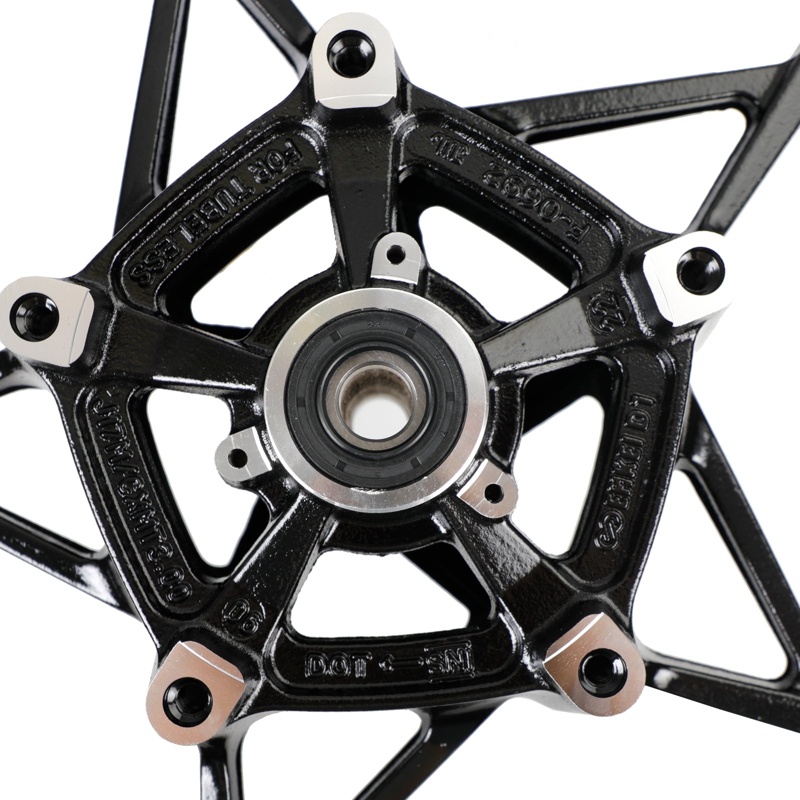 18-23 Kawasaki EX400G NINJA 400 / ABS / Z400 GLANS BLACK FRAMA RIM