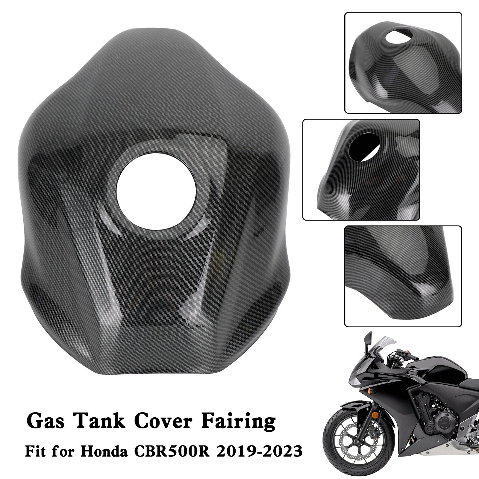 2019-2023 HONDA CBR500R TANQUE DE TANDE DE CAPA DE CAPA DE CAPA DE FALANÇA PROTETOR