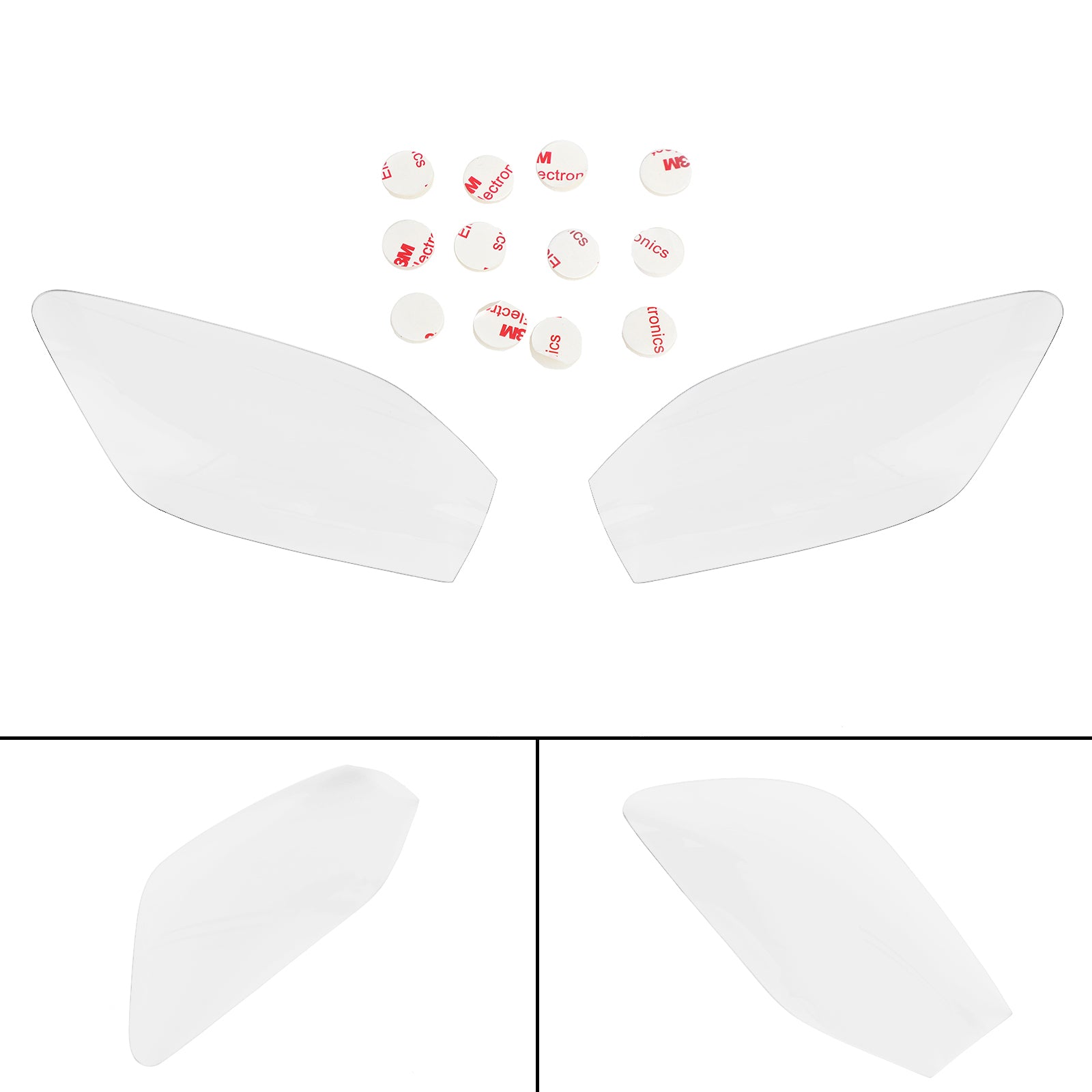 Protección de lente de faro delantero para Yamaha Yzf-R6 Yzf R6 98-02 99 00 azul genérico