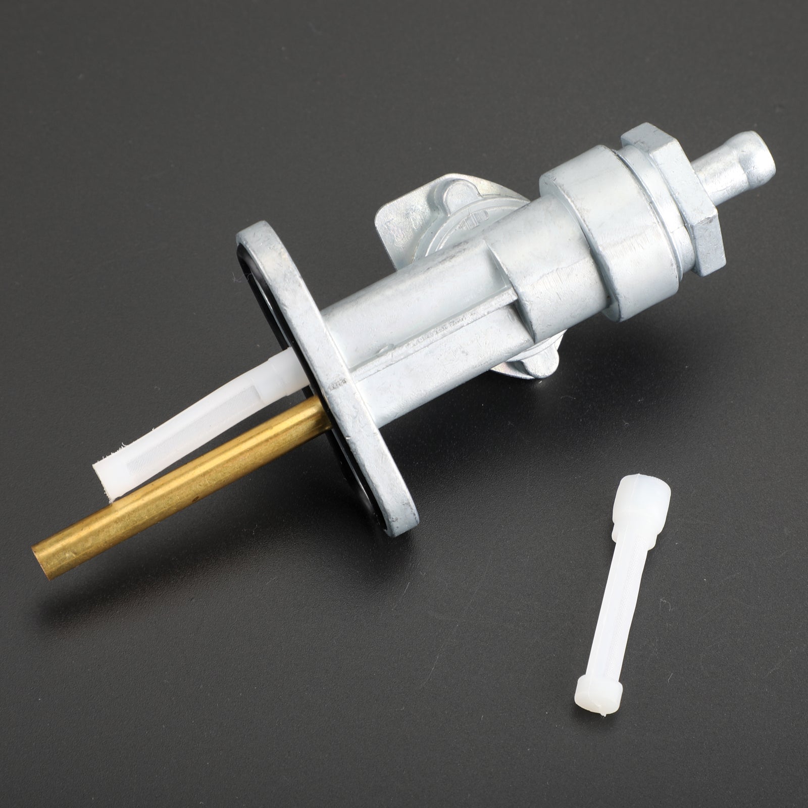 Valvola rubinetto gas combustibile Petcock 438-24500-01 per Yamaha DT100 DT125 DT250 DT360 generico