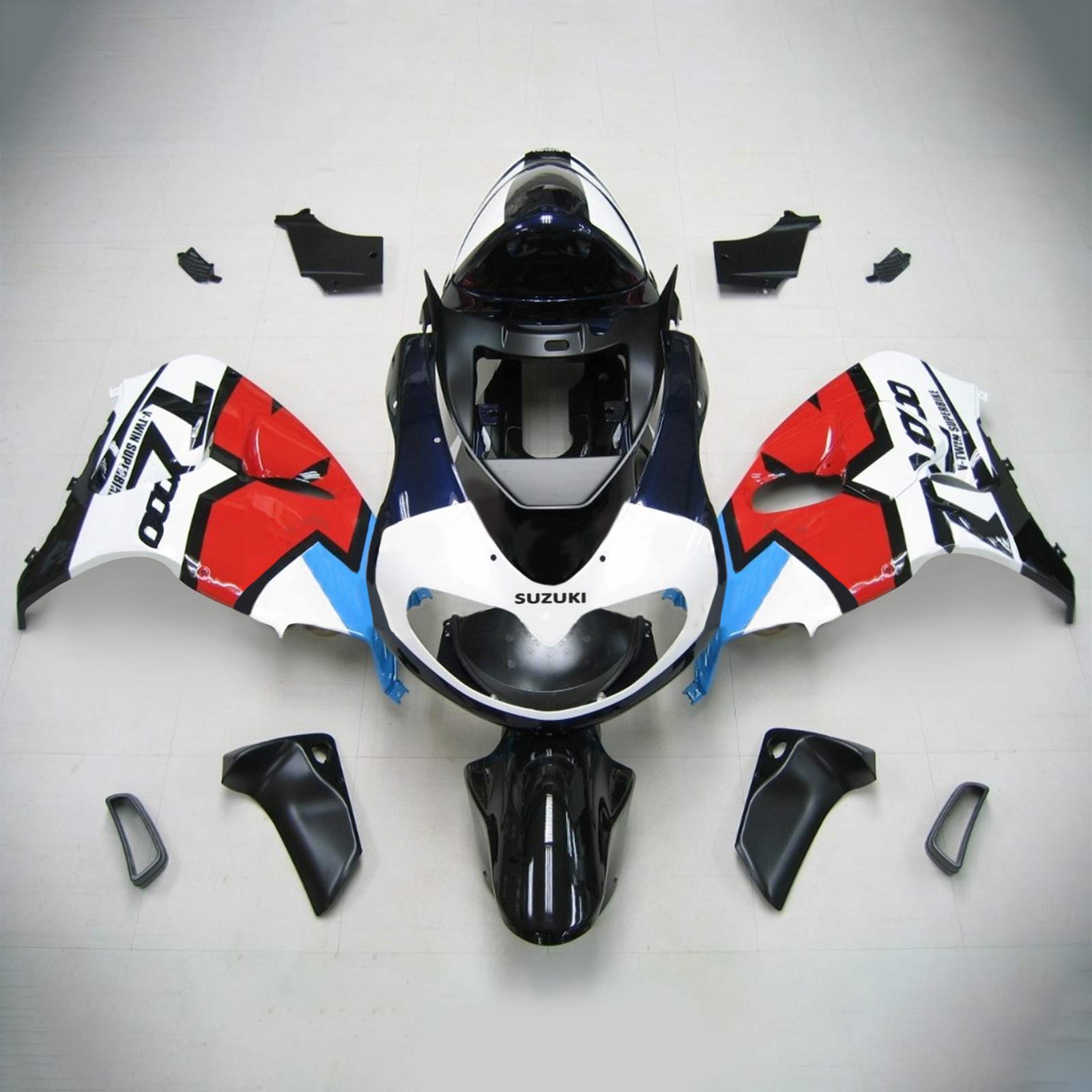Amotopart 1998-2003 Suzuki TL1000R Fairing Multi-Color Kit