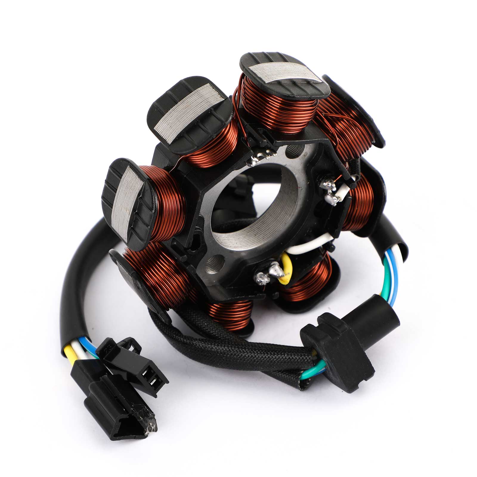 Magneto -generatorstator geschikt voor Suzuki Fu125 Raider125 Smash110 Revo FK110