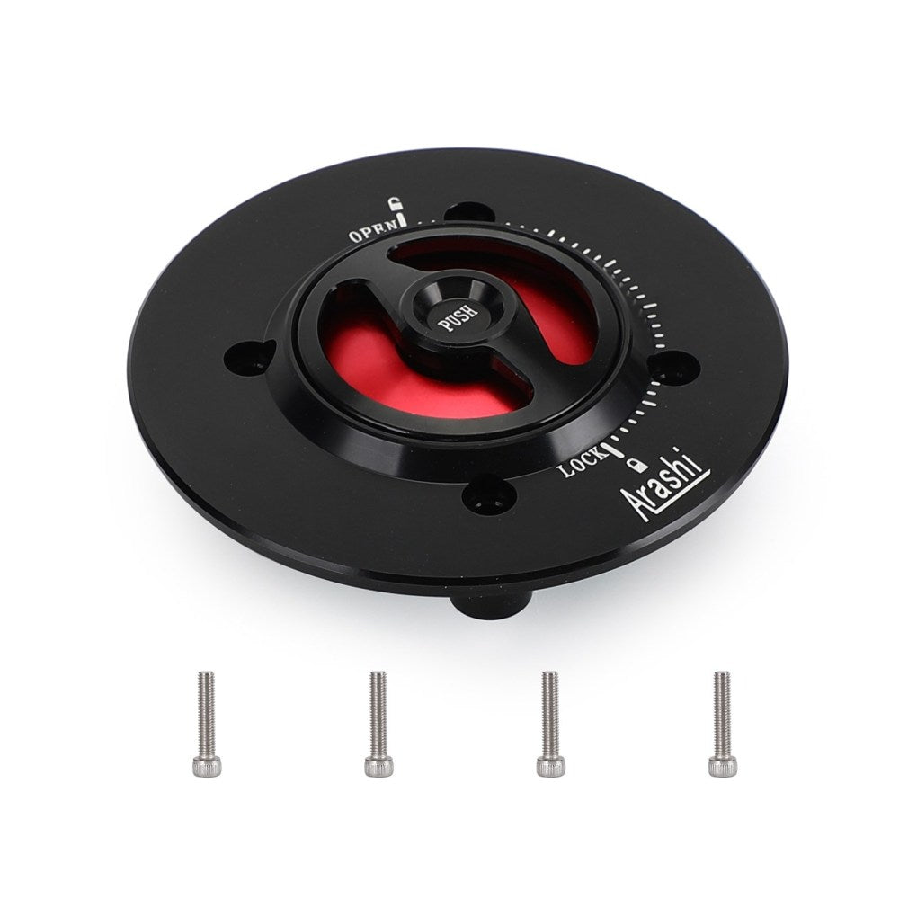 Tappo serbatoio carburante senza chiave per Kawasaki Ninja 400 EX 400 G 2018-2019