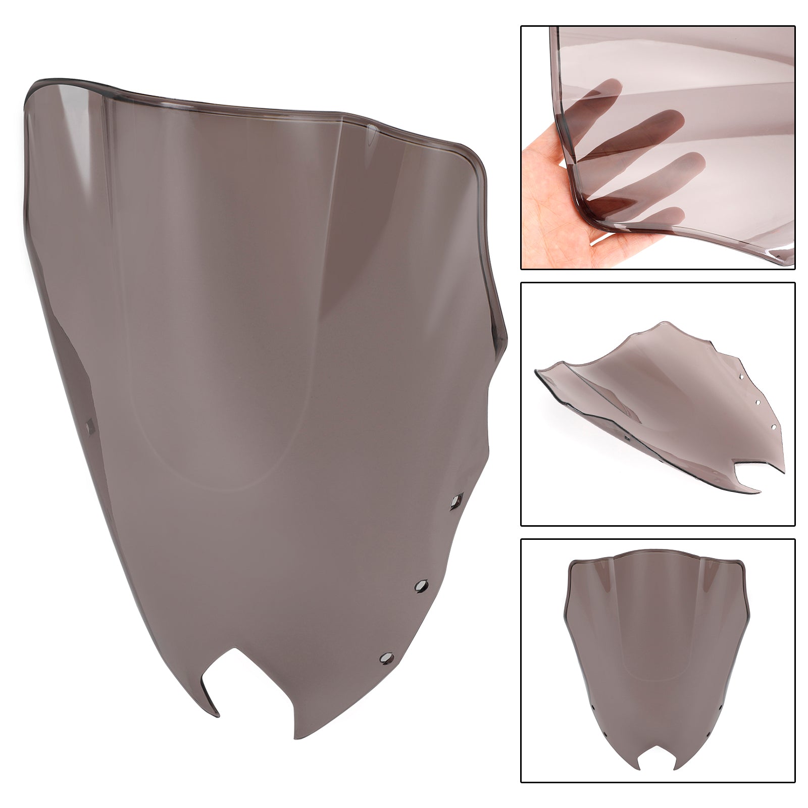 Le pare-brise de moto ABS Ajustement pour Yamaha FZ6R FZ-6R FZS600 2009-2015