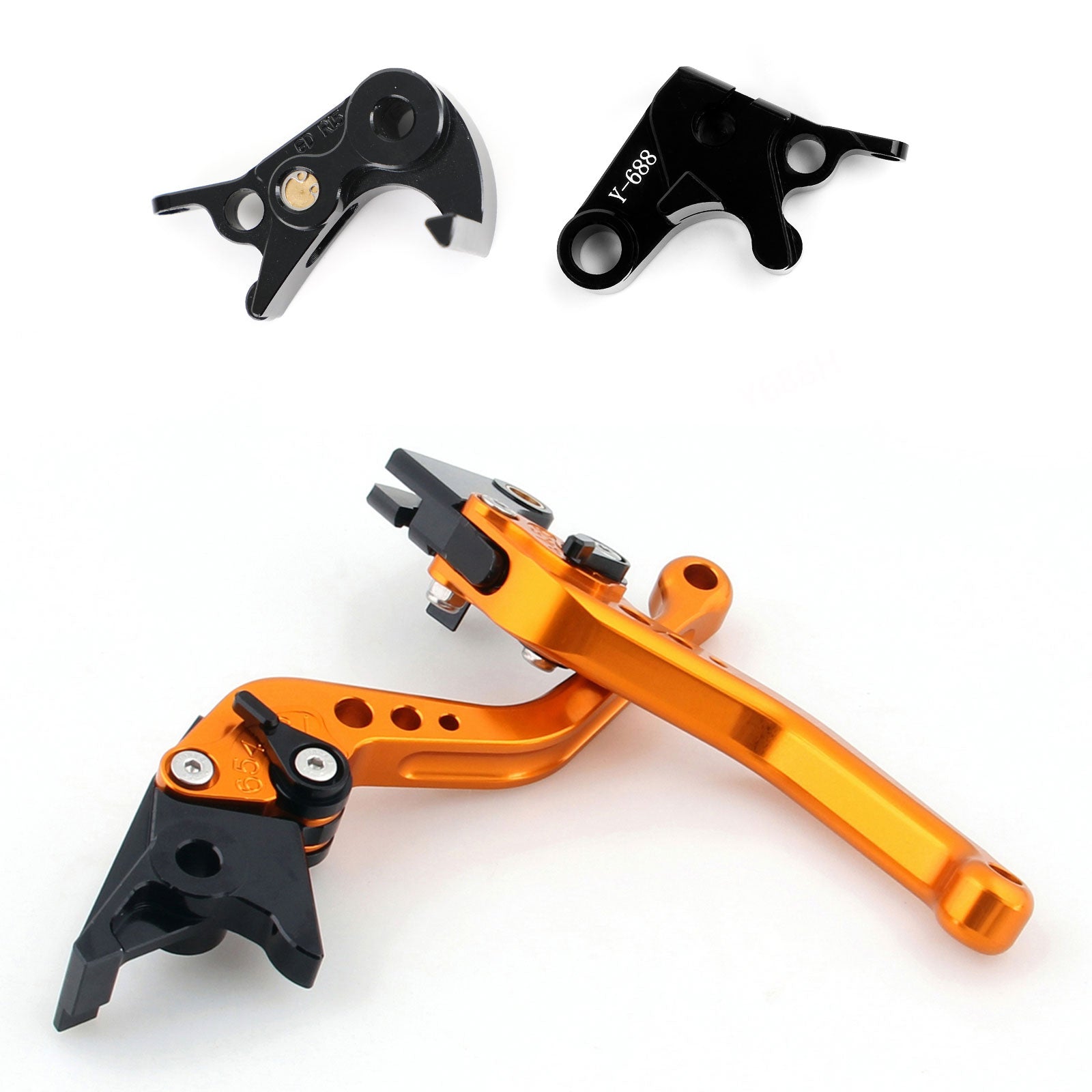 Páka krátké spojkové brzdové páky vhodné pro Yamaha MT-09 Tracer 900/GT 21-22 YZF R6 17-20 Generic