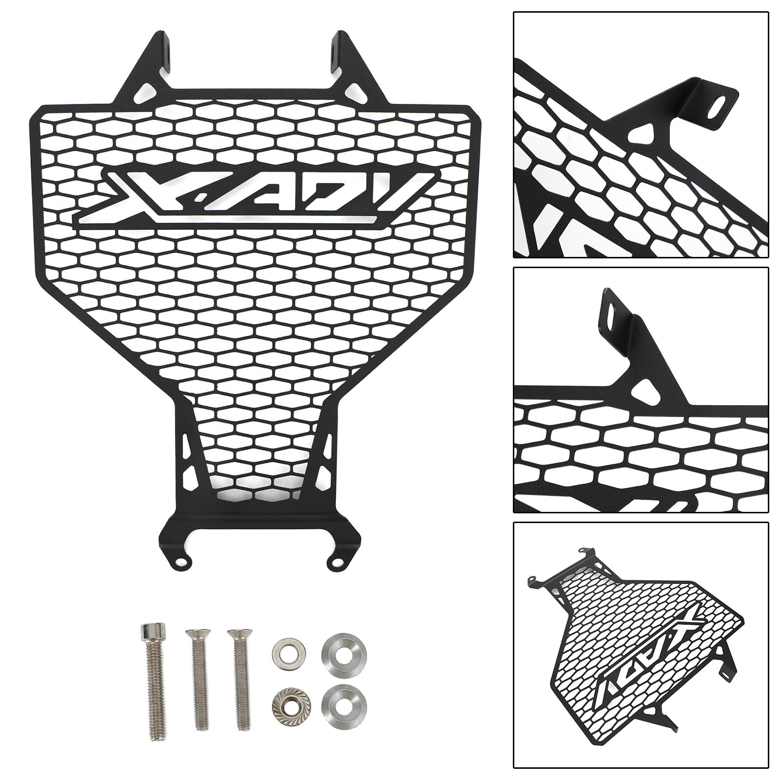 Radiator Guard Cover Protector roestvrij staal zwart voor Honda X-ADV 750 21+