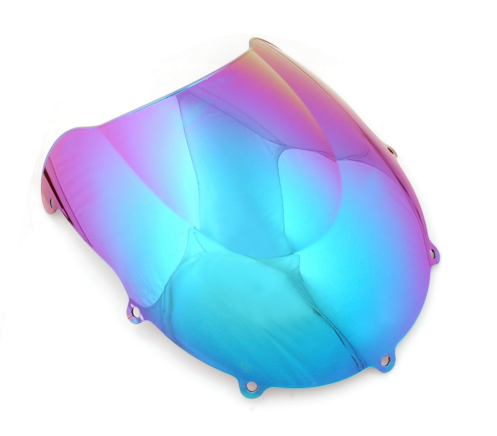 Pareil pare-brise double bulle pour suzuki gsxr 600/750 1996-1999 iridium générique
