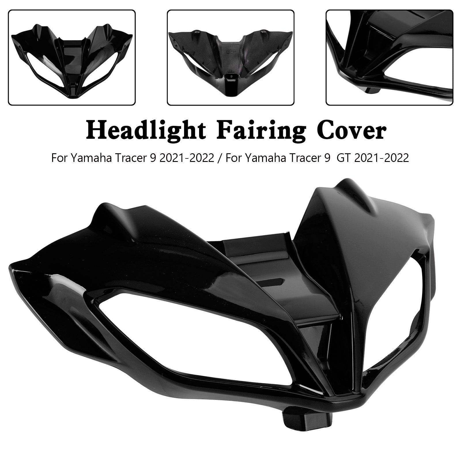 Headlight Fairing Stay Beak Nose Cone For Yamaha Tracer 9 GT 2021-2022