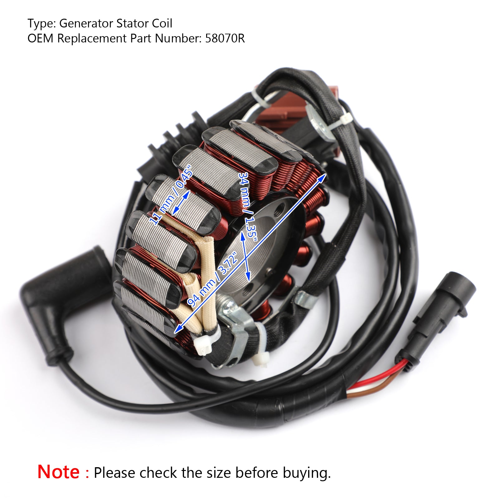 Aprilia Atlantic SR Sport City Scarabeo 125 200 250 300 2006-2014 STATOR