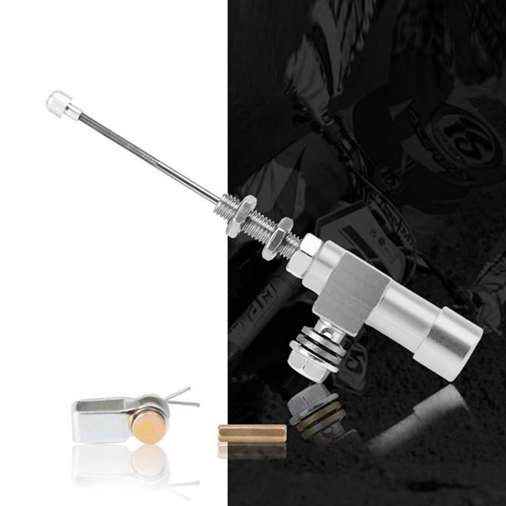 Bomba de freno de varilla de cilindro maestro de embrague hidráulico de motocicleta M10X1.25Mm aluminio genérico
