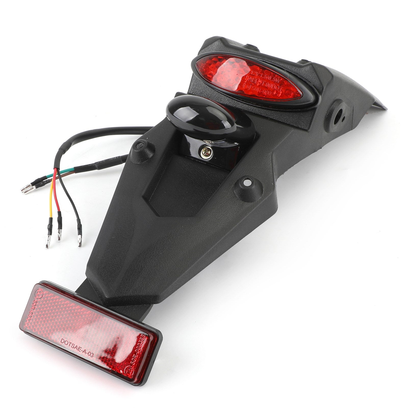 Off-road MX motorcross Dual Sport Pit Dirt Bike LED Achter achter Fender Brake Tail Light