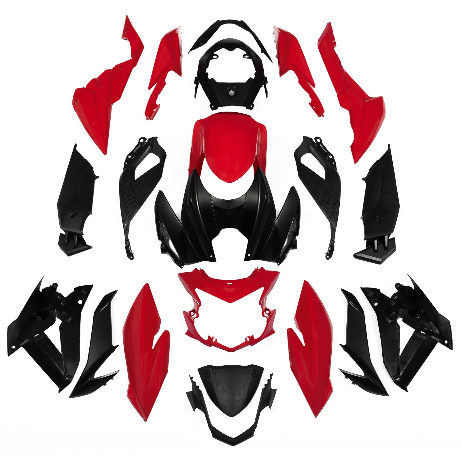 Amotopart (2017-2024) Suzuki GSXS 750 Bodywork Fairing Kit Colletion