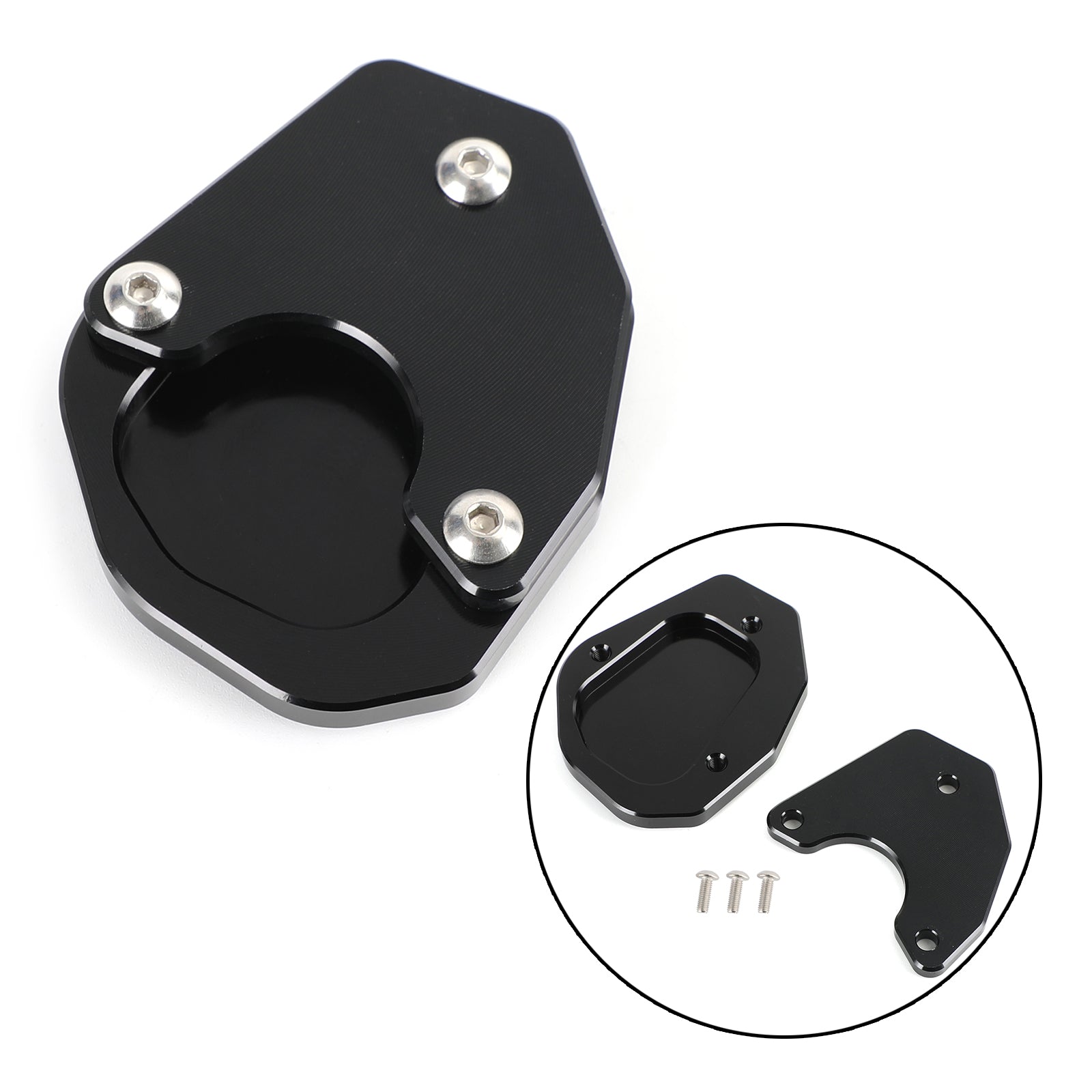 Kickstand Forstørrer platepute Fit for Triumph Trident 660 2021-2022 generisk