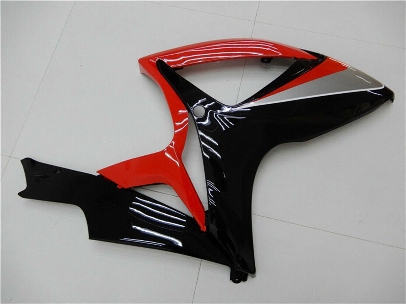 Amotopart-Verkleidungen Suzuki GSXR600 750 2006-2007 Verkleidung Red Black Kells Kit