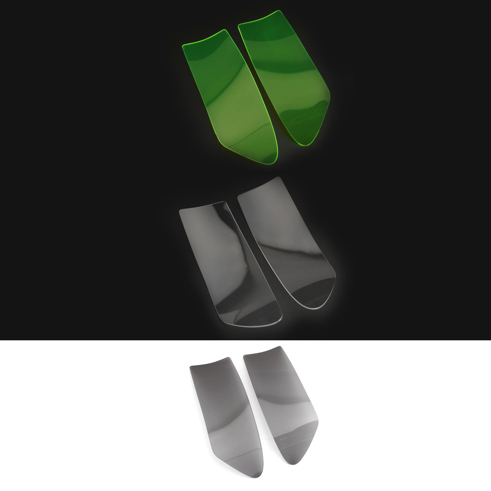 Cubierta de protección de lente de faro delantero para Honda Cbr 600 Rr 2013-2018? humo genérico