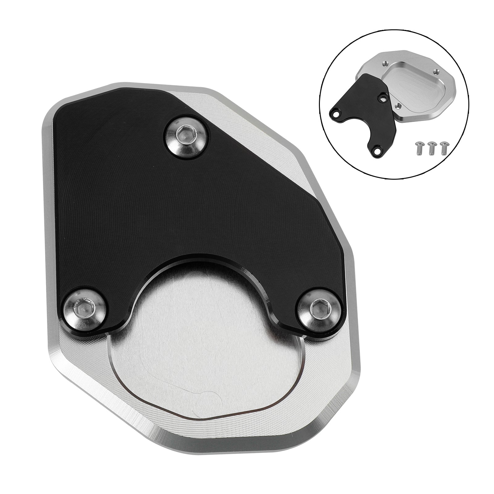 21-22 Trident 660 Kickstand Enlarge Plate Pad