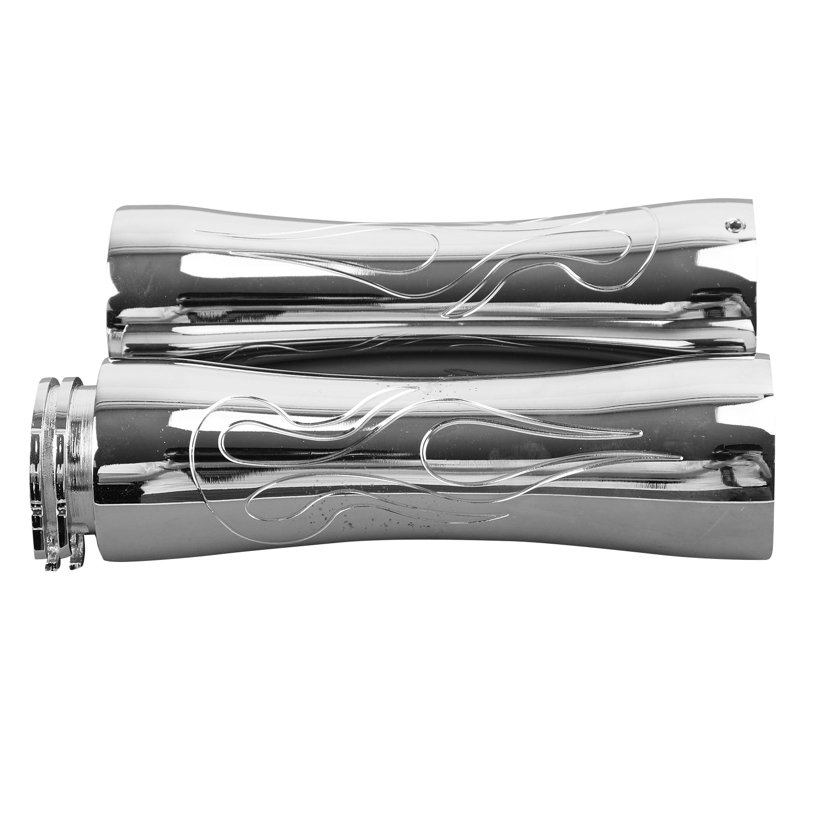 Puños aptos para Yamaha Road Star 1600/1700 Flame 2 - Cromo