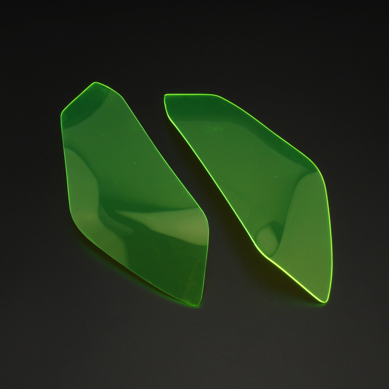 Cubierta de protección de lente de faro delantero compatible con Honda Cbr1000Rr 2017-2020, cuerpo y marco ahumados