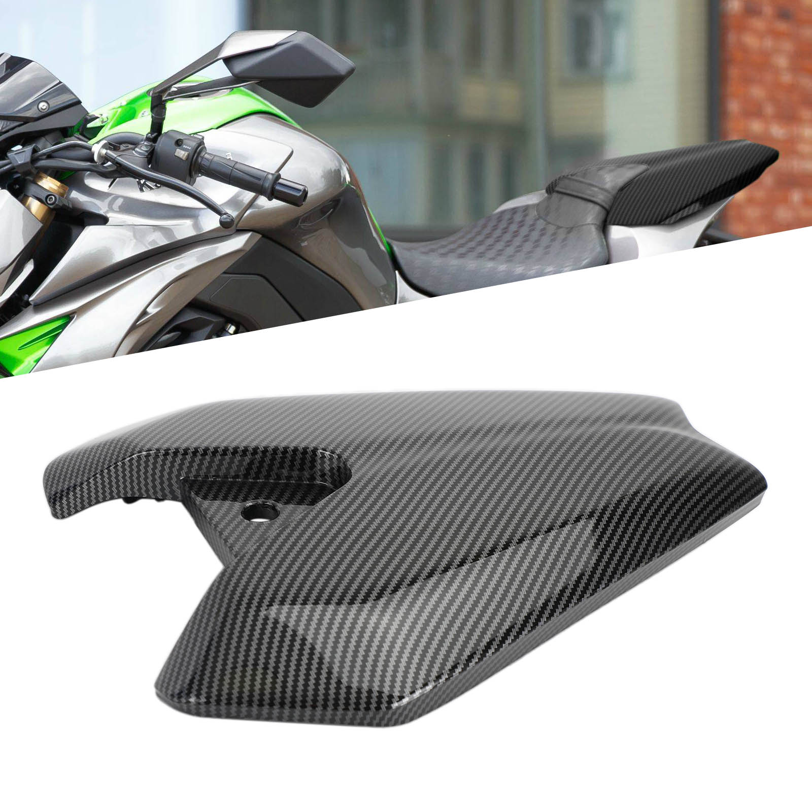 Motorcykel baksäte mässan täcker kåp för kawasaki z1000 2014-2022 generisk