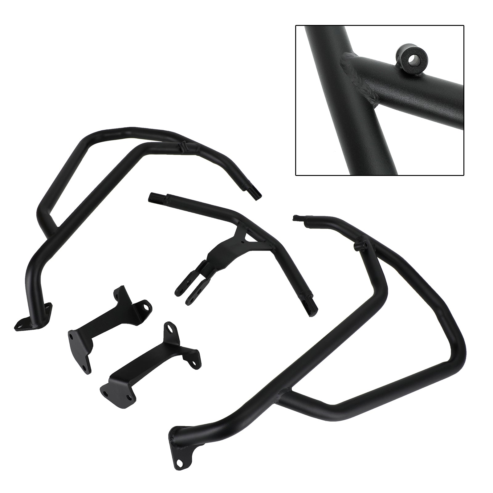 Engine Guard Crash Bar Frame Protector Bumper For Honda Crf 1100L 20-22 21 Silver