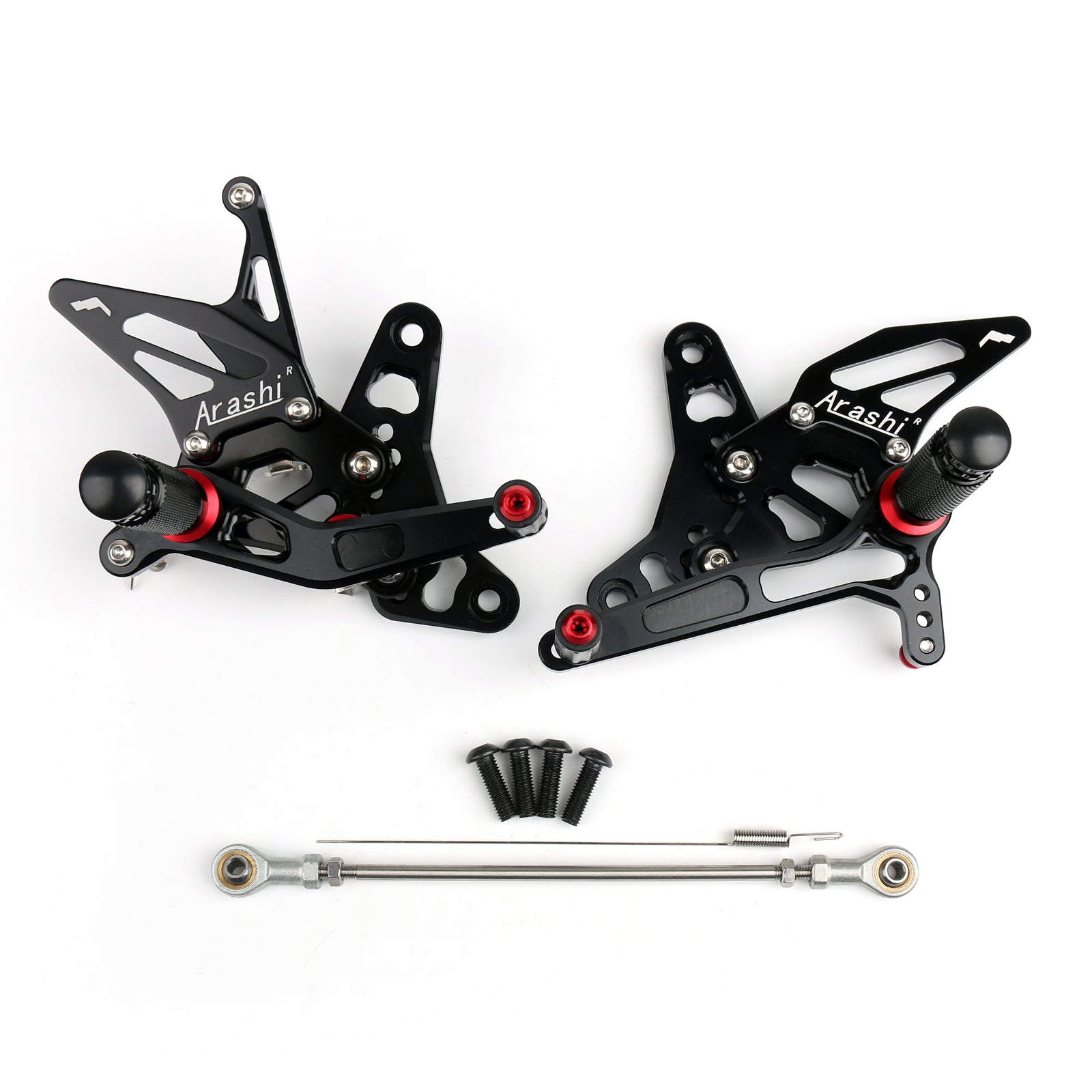 2016-2019 Suzuki SV650/s Justerbare bageste fodstøtte fodpinde bageste sæt