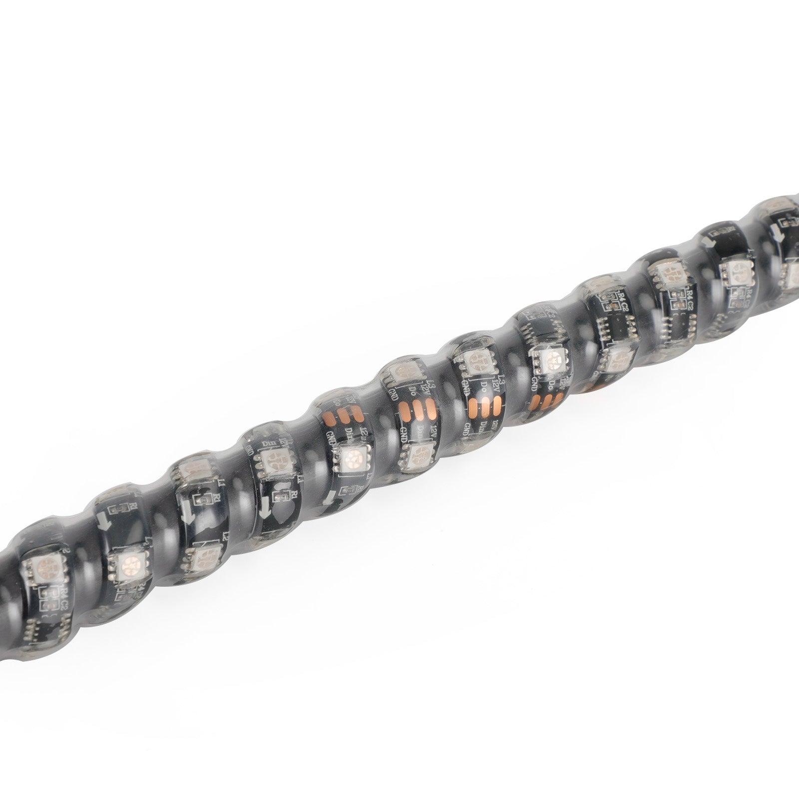 Polaris RZR UTV ATV 2X 3ft RGB LED Piskelys Antenne m/ flag Fjernbetjening