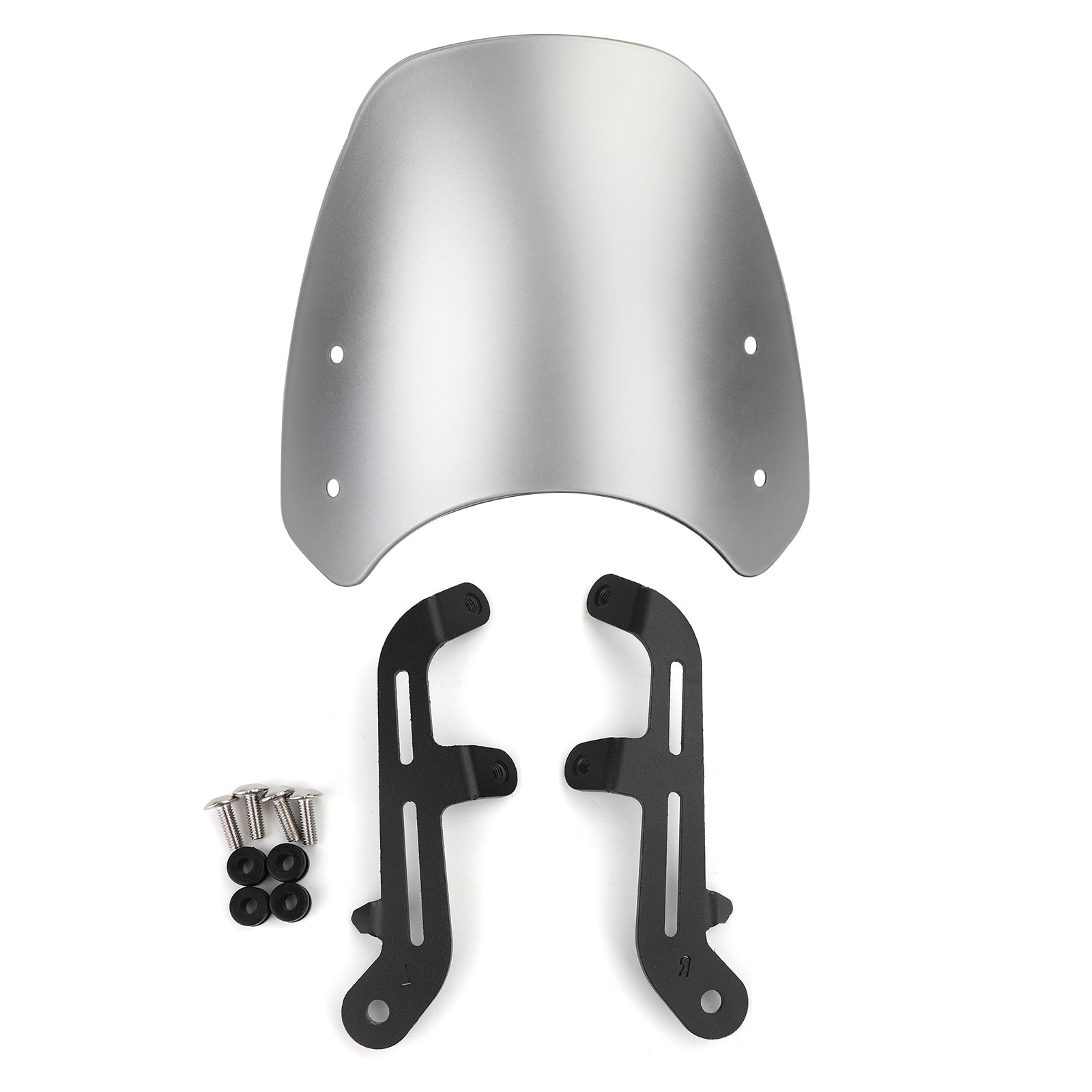 ABS Plastic Motor voorruit voorruit voor triomf Bonneville T100 T120 Silver Generic