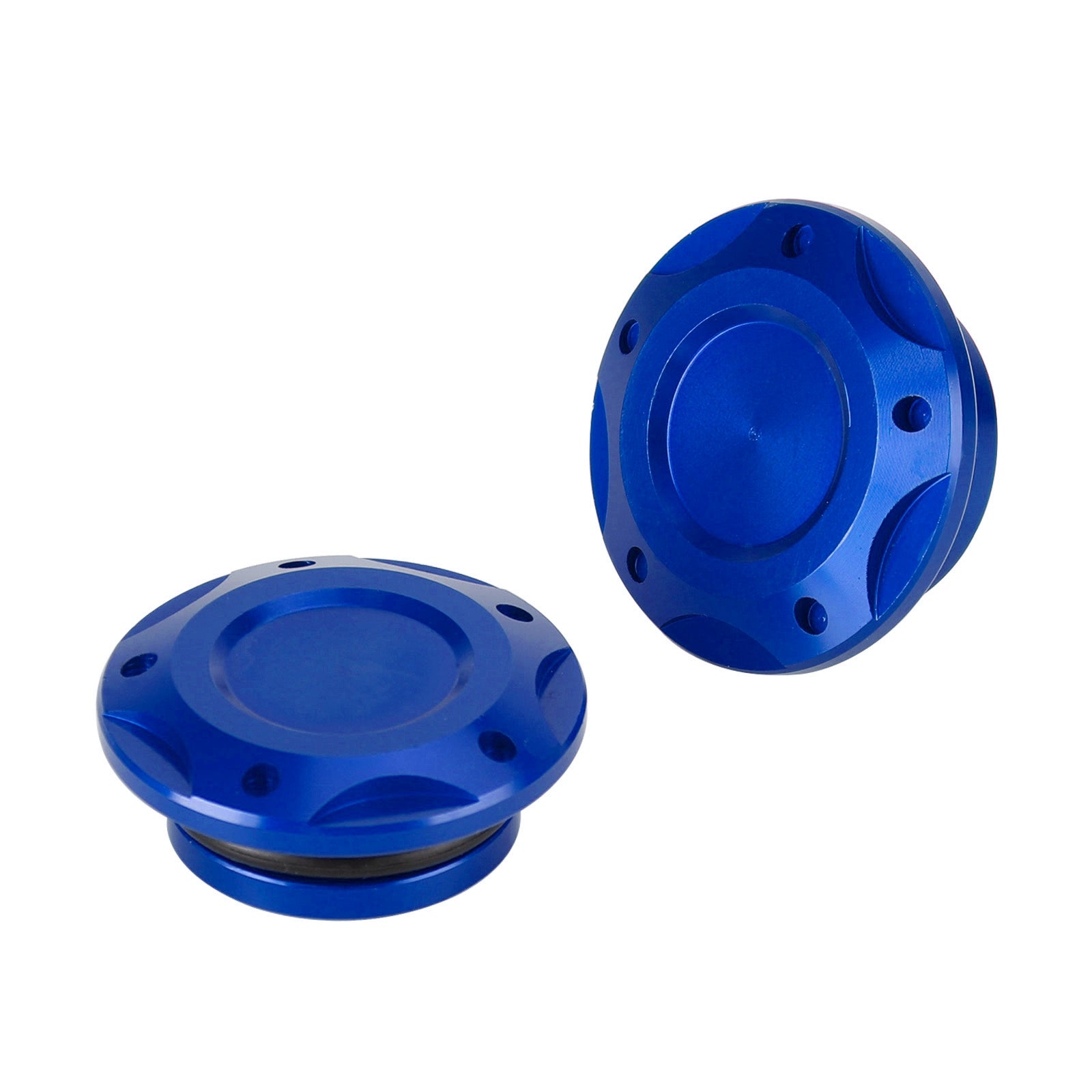 Tapas de orificio de marco negro de aluminio, cubierta de enchufe para Yamaha YZF-R3 R3 R25 MT03 MT25